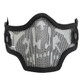 Valken Tactical 2G Wire Mesh Airsoft Face Mask - Black Skull Valken Tactical 2G Wire Mesh Airsoft Face Mask - Black Skull